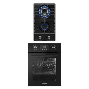 Комплект бытовой техники GRESSEL (духовой шкаф 45см U4ES59000 и варочная панель газовая 30см U30H20S001)