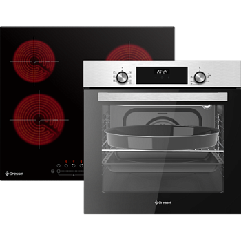 Комплект бытовой техники GRESSEL (духовой шкаф 60см U6EM68005 и варочная панель стеклокерамическая 60см U60D14S000)