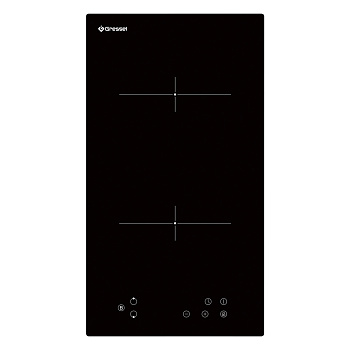 Настольная индукционная варочная панель Gressel TTI72S000-30, 30 см, 3500Вт, сенсорное управление Touch Control, датчик наличия посуды, блокировка, таймер