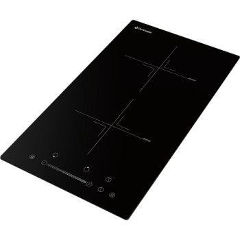 Встраиваемая индукционная варочная панель GRESSEL U30I72S001, 30 см, 3500Вт, сенсорное управление Slider control, датчик наличия посуды, блокировка, таймер