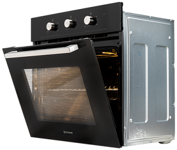 Встраиваемый духовой шкаф Gressel U6ES17000 60 см, с функцией аэрогриля, 6 режимов