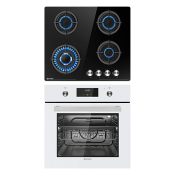 Комплект бытовой техники GRESSEL U66N41C5811 (духовой шкаф 60см U6EC58110  и варочная панель газовая 60см U60N41S000)