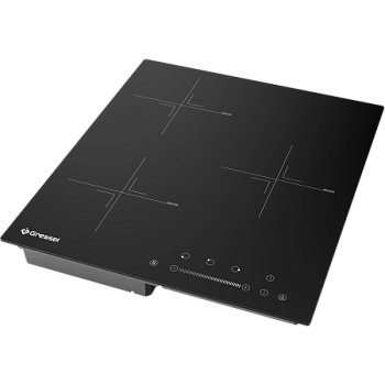Встраиваемая индукционная варочная панель GRESSEL U45I73S001, 45 см, 5500Вт, сенсорное управление Slider control, блокировка, датчик наличия посуды, таймер
